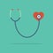 Stethoscope Heart Checking