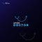 Stethoscope Line Smile Doctor Care Logo Design Vector