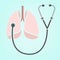 Stethoscope lungs Icon