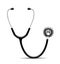 Stethoscope, medical care symbol