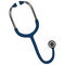 A stethoscope is a medical diagnostic device. Mechanism for listening to sounds from the chest on an isolated white background.