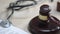 Stethoscope on table, judge hitting gavel verdict, medical negligence problem