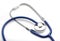 Stethoscope on white background, medical equipment