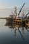 Steveston Harbor, Morning Reflection vertical