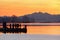 Steveston Harbor, Sunrise Fishermen