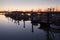 Steveston Harbour Calm Twilight