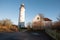 Stevns Lighthouse in Denmark