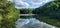 Stewart lake county park outside mount horeb WI from the dam