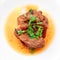 Stewed veal fillet