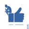 Stick figure like facebook