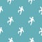 Stick figure stickman pattern seamless