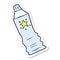 sticker of a cartoon tube of sunscreen