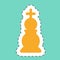 Sticker Chess 2 - Line Cut,Simple illustration,Editable stroke