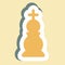 Sticker Chess 2 ,Simple illustration,Editable stroke