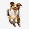 Sticker Cute Shetland Sheepdog