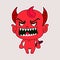 Sticker emoji emoticon emotion happy character sweet hellish entity