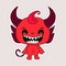 Sticker emoji emoticon emotion happy character sweet hellish entity cute