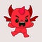 Sticker emoji emoticon emotion happy character sweet hellish entity cute