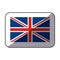 sticker flag united kingdom classic british icon