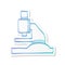 Sticker style icon - Microscope