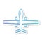 Sticker style icon - Unmanned aerial vehicle