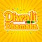 Sticker, Tag or Label design for Diwali Dhamaka.