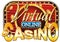 Sticker. Virtual online casino with coins. An additional PNG format is available.