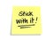 Stickies/Post-it Notes: Stick with it!