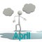 Stickman April