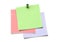 Sticky Note against a neutral white background