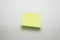 Sticky note yellow reminder office memo