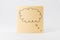 Sticky Notes Notepad Yellow Square White Background Office Suppl