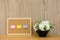 sticky notes reminder on cork board. bulletin corkboard