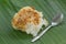 Sticky Rice with Sugar dried fish topping