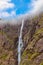 Stigfossen waterfall near Troll`s Path - Norway