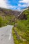 Stigfossen waterfall and Troll\'s Path - Norway