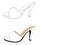 Stiletto heels template vector