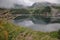 Still lake in Kurobe Toyama