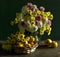 Still life with chrysanthemums and apples