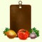 Still life with cutting board