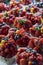 still life of different kind of summer fruit