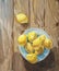 Still Life with Lemons on the blue plate
