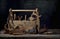 Still life - Old Wooden Tool Box