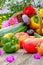 Still life of vegetables