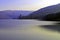 Still and peaceful evening light reflected in Tallybont