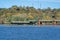 The Stillwater Lift Bridge, located on the St Croix River, is under construction