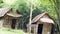 Stilt house bamboo