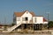 Stilted house in southern Texas