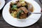 Stir fried beef with caraway or stewed beef