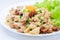 Stir-fried Fresh Rice-flour Noodles With Chicken And Egg, This easy dish is so yummy. Throw together a quick with chicken,